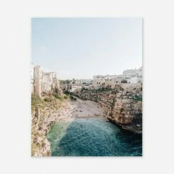 Lulu And Georgia 'Polignano A Mare' Photography Print By Carley Rudd Walls
