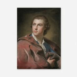 Lulu And Georgia 'Portrait Of William Burton Conyngham' Wall Art By Anton Raphael Mengs Earth Tones