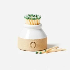 Lulu And Georgia Milk Bottle Match Striker By Farmhouse Pottery