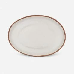Lulu And Georgia Tara Melamine Oval Platter Outdoor Collection