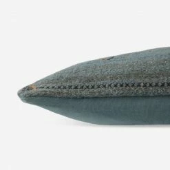 Lulu And Georgia Malene Barnett Kindred Collection Indigo Lumbar Pillow