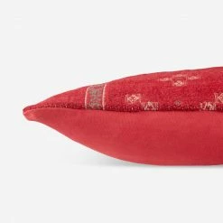 Lulu And Georgia Scarlet Long Lumbar Pillow Pillows + Throws