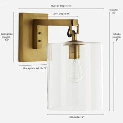 Lulu And Georgia Lighting Parrish Sconce By Arteriors