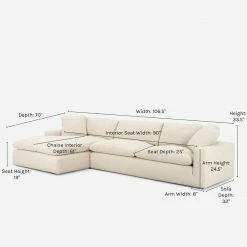 Lulu And Georgia Rita Sectional Sofa