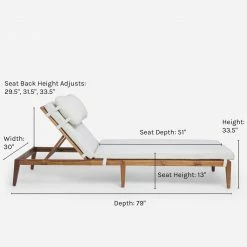 Discount π Lulu And Georgia Rosen Indoor / Outdoor Chaise π 29 Lulu And Georgia Rosen Indoor / Outdoor Chaise