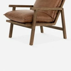 Lulu And Georgia Rowena Leather Accent Chair