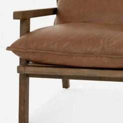 Lulu And Georgia Rowena Leather Accent Chair
