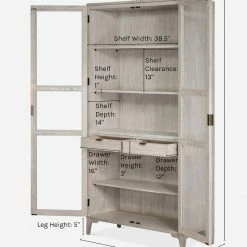 Best Sale π₯ Lulu And Georgia Furniture Ryden Curio Cabinet π 21 Lulu And Georgia Furniture Ryden Curio Cabinet