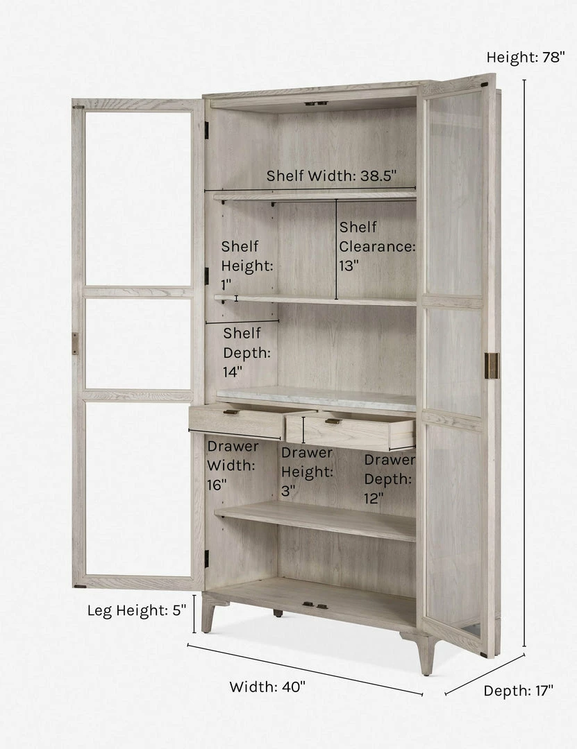 Best Sale π₯ Lulu And Georgia Furniture Ryden Curio Cabinet π 12 Lulu And Georgia Furniture Ryden Curio Cabinet