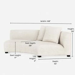 Lulu And Georgia Saban Curved Sofa Furniture