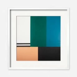 Lulu And Georgia Walls 'White Wood 3' Print By Sarah White