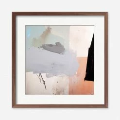 Lulu And Georgia 'White Wood 4' Print By Sarah White Muted Pastels