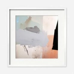 Lulu And Georgia 'White Wood 4' Print By Sarah White Muted Pastels