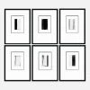 Lulu And Georgia 'Monochrome Moment' Prints (Set Of 6) Walls