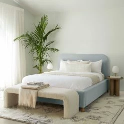 Lulu And Georgia Solene Platform Bed