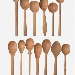 Lulu And Georgia Kitchen + Dining Baker's Dozen Assorted Wood Spoons