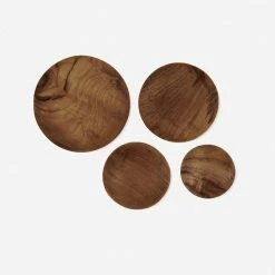 Lulu And Georgia Shallow Dish, Teak Root (Set Of 4)