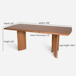 Lulu And Georgia Earth Tones Crest Dining Table By Sun At Six