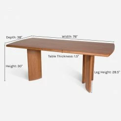 Lulu And Georgia Earth Tones Crest Dining Table By Sun At Six