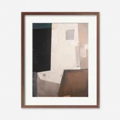 Lulu And Georgia Earth Tones 'White Wood 1' Print By Sarah White