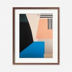 Lulu And Georgia Walls 'White Wood 2' Print By Sarah White