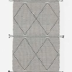 Lulu And Georgia Taza Rug, Black