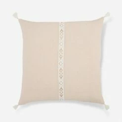 Lulu And Georgia Mabel Linen Pillow Pillows + Throws