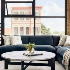 Lulu And Georgia Decima Sectional Sofa New