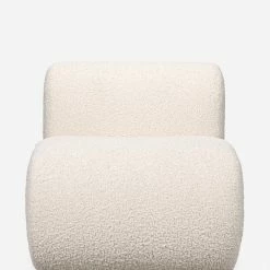 Lulu And Georgia Bouclé + Textural Fabric Renzo Accent Chair