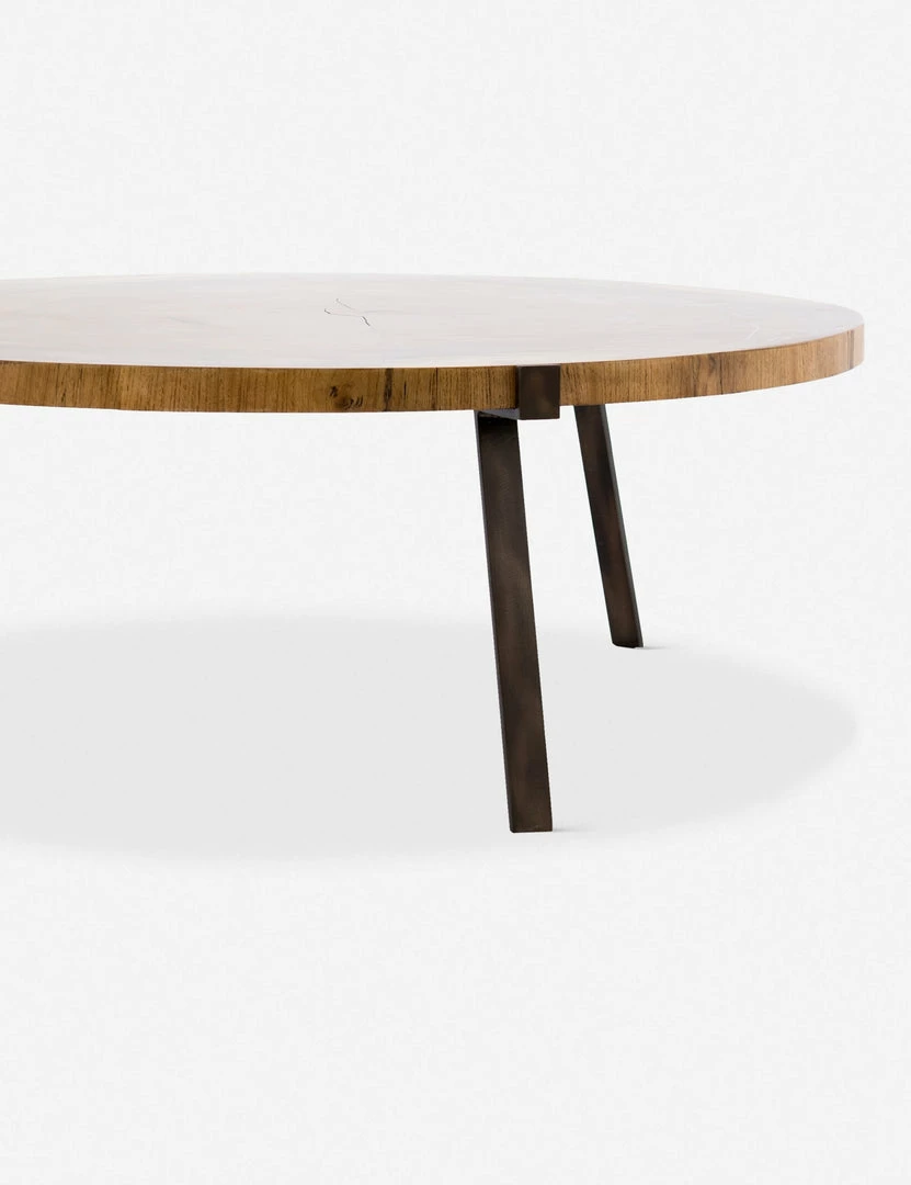 Outlet π Lulu And Georgia Dija Round Coffee Table Curved + Rounded π 6 Lulu And Georgia Dija Round Coffee Table Curved + Rounded