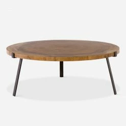 Lulu And Georgia Dija Round Coffee Table Curved + Rounded