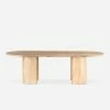 Lulu And Georgia Nausica Oval Dining Table Curved + Rounded