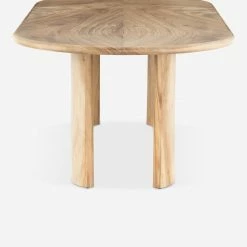 Lulu And Georgia Nausica Oval Dining Table Curved + Rounded