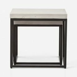 Lulu And Georgia Kallia Indoor / Outdoor Nesting Side Tables (Set Of 2)