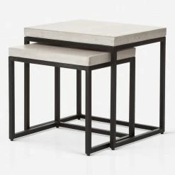 Lulu And Georgia Kallia Indoor / Outdoor Nesting Side Tables (Set Of 2)