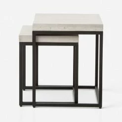Lulu And Georgia Kallia Indoor / Outdoor Nesting Side Tables (Set Of 2)