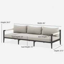 Discount ❤️ Lulu And Georgia Verona Outdoor Sofa Outdoor Collection ❤️ 11 Lulu And Georgia Verona Outdoor Sofa Outdoor Collection