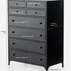 Lulu And Georgia Furniture Verruca Tall Dresser