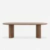 Lulu And Georgia Gilda Oval Dining Table Earth Tones