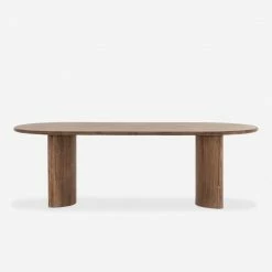 Lulu And Georgia Gilda Oval Dining Table Earth Tones