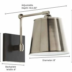 Buy ✔️ Lulu And Georgia Arteriors Watson Sconce Lighting 🎁 15 Lulu And Georgia Arteriors Watson Sconce Lighting