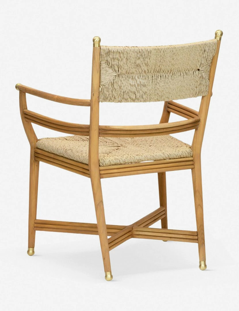 Buy ⭐ Lulu And Georgia Furniture Morris & Co. Kelmscott Rush Indoor / Outdoor Dining Arm Chair ⌛ 8 Lulu And Georgia Furniture Morris & Co. Kelmscott Rush Indoor / Outdoor Dining Arm Chair