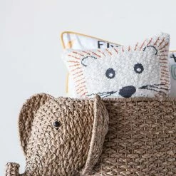 Lulu And Georgia Woven Elephant Basket